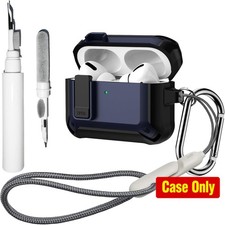 Lock Case for AirPods Pro 3 with Keychain, Lanyard and Cleaning Pen Kit