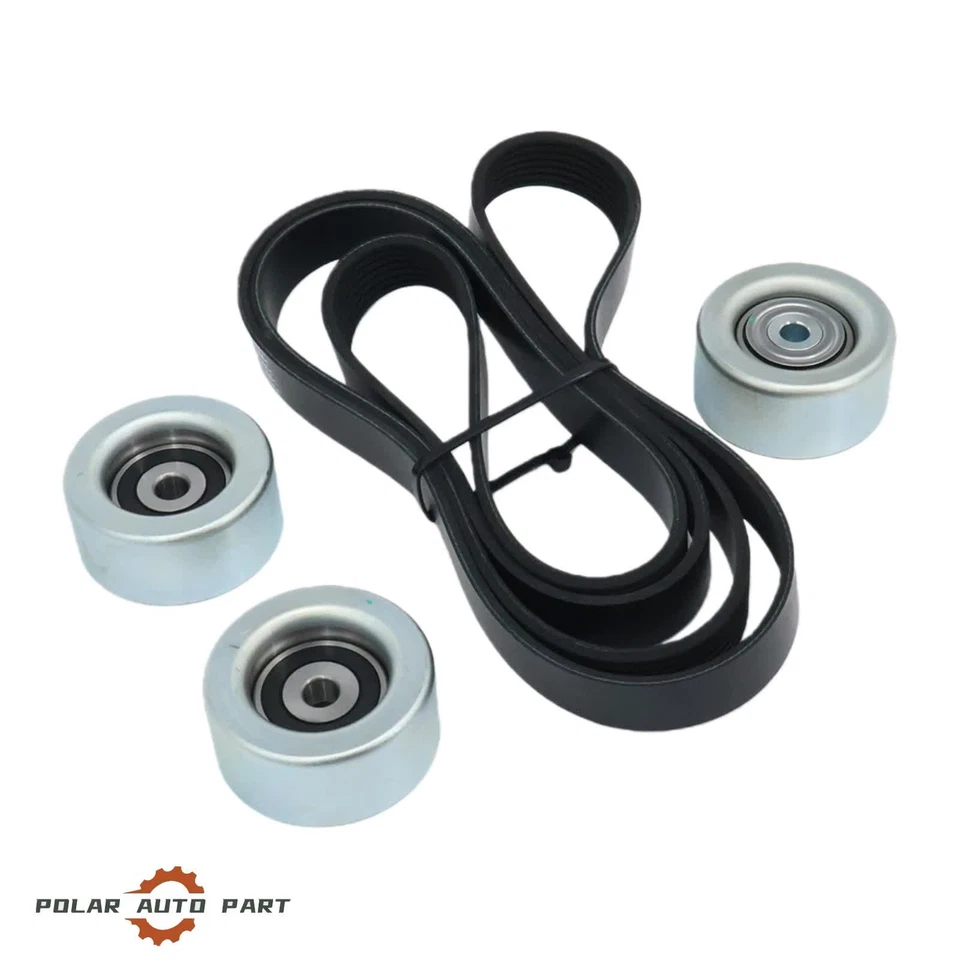 For Toyota 4Runner V6 4.0L 2010-2024 Tundra 11-14 Drive Belt & Idler Pulley Kit - Image 3 of 4