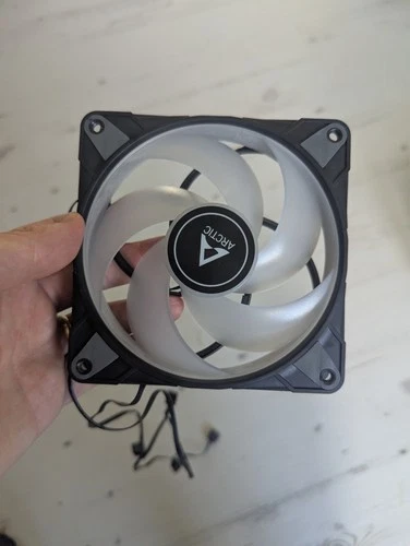 ARCTIC P12 PWM PST A-RGB - 120mm Case Fan - Black - Used Condition