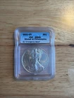 2021 (P)  AMERICAN SILVER EAGLE ICG MS69 EMERGENCY ISSUE MINTED IN PHILADELPHIA