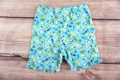 NUEVO Pantalones Cortos de Colección Gymboree Bebé Niña Piscina Fiesta Chanclas Blancas Prenda para el torso Bicicleta 18-24 Mons - Imagen 8 de 10