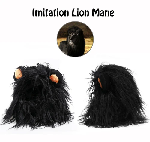 Lion Mane for Cats Funny Halloween Costume for Cats Snoods for Cats - Bild 27 von 42