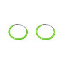 Sterling Silver Hoop Earrings 8mm, 10mm, 12mm Sold in pairs
