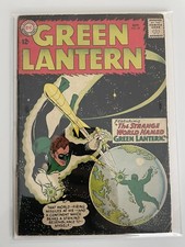 GREEN LANTERN #24 VG 1st App & Origin of The Shark Aquaman II KEY (DC 1963)