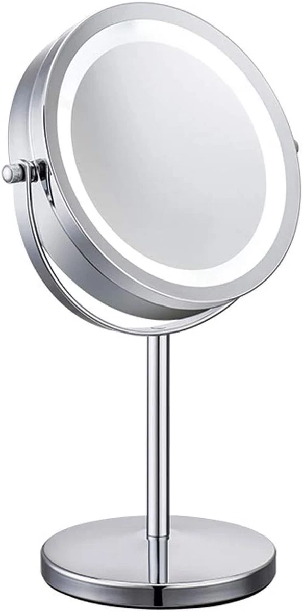 Meowoo Magnifying Mirror 10X Illuminated Makeup Mirror with