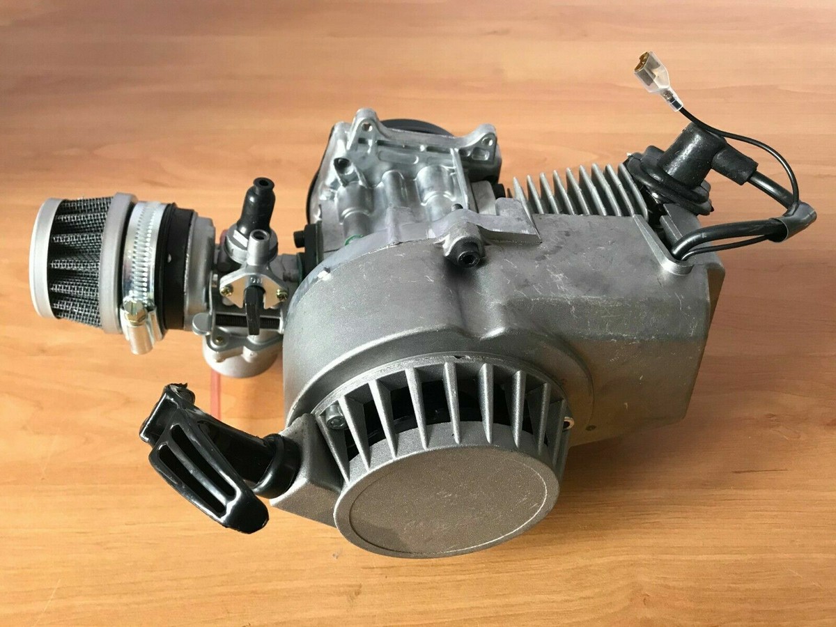 Motore 49cc Per Minimoto Cinese - Completo Di Carburatore E Accensione, Aria