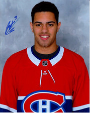 JAYDEN STRUBLE autographed SIGNED MONTREAL CANADIENS 8X10 photo