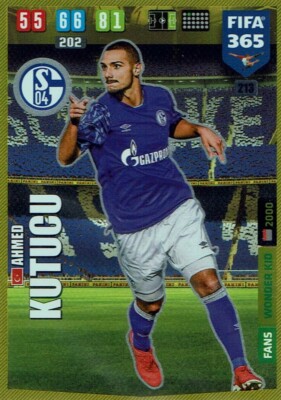 Panini Adrenalyn XL FIFA 365 2020 Wonder Kid Nr. 213 Ahmed Kutucu Schalke 04