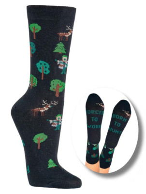 2 Paar Socken Socks 4 Fun witzige Motive  Halali Jäger