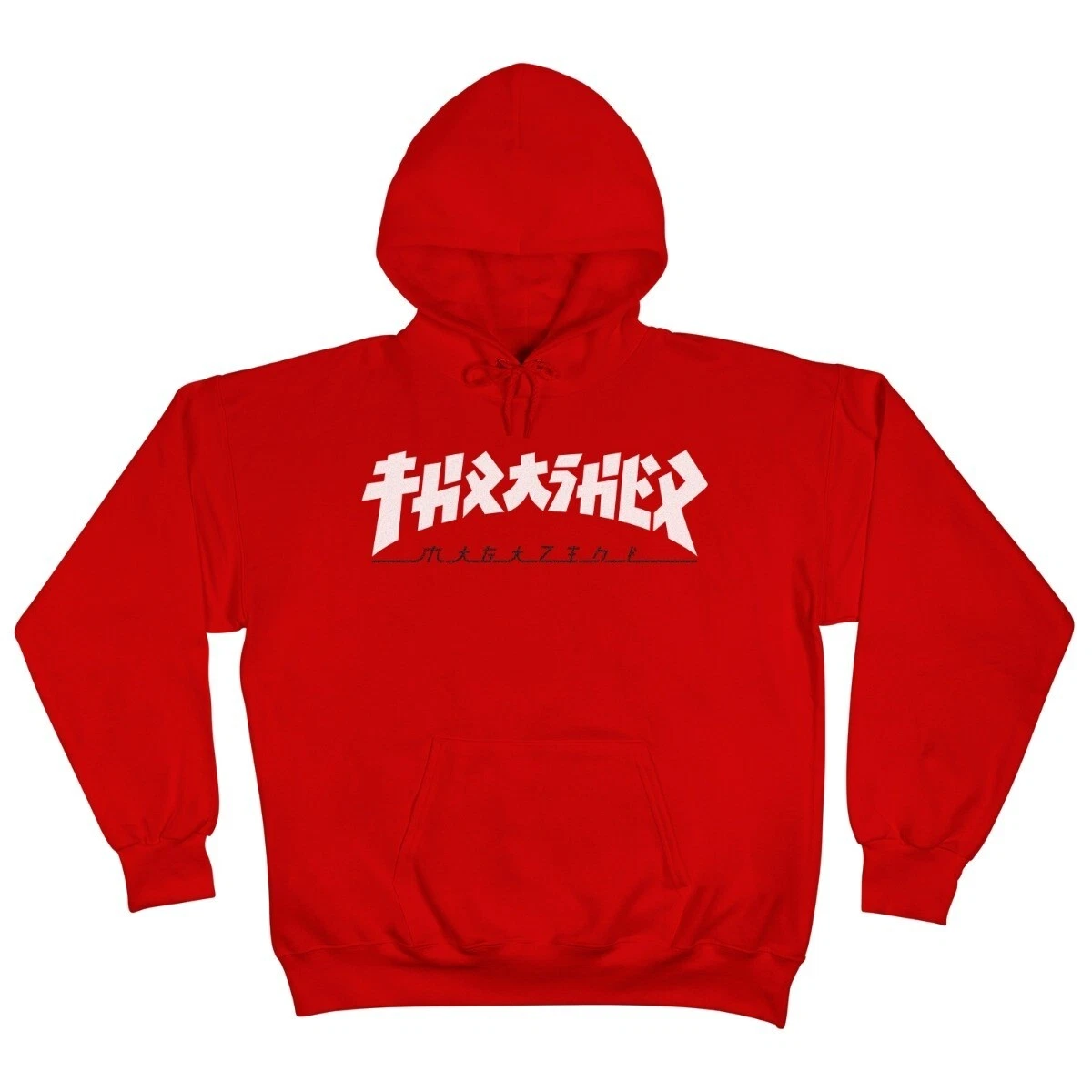 Thrasher godzilla hotsell hoodie red