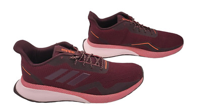 ADIDAS Shoes Womens Size US 9.5 UK 8 NovaFvse X Knit Maroon Red