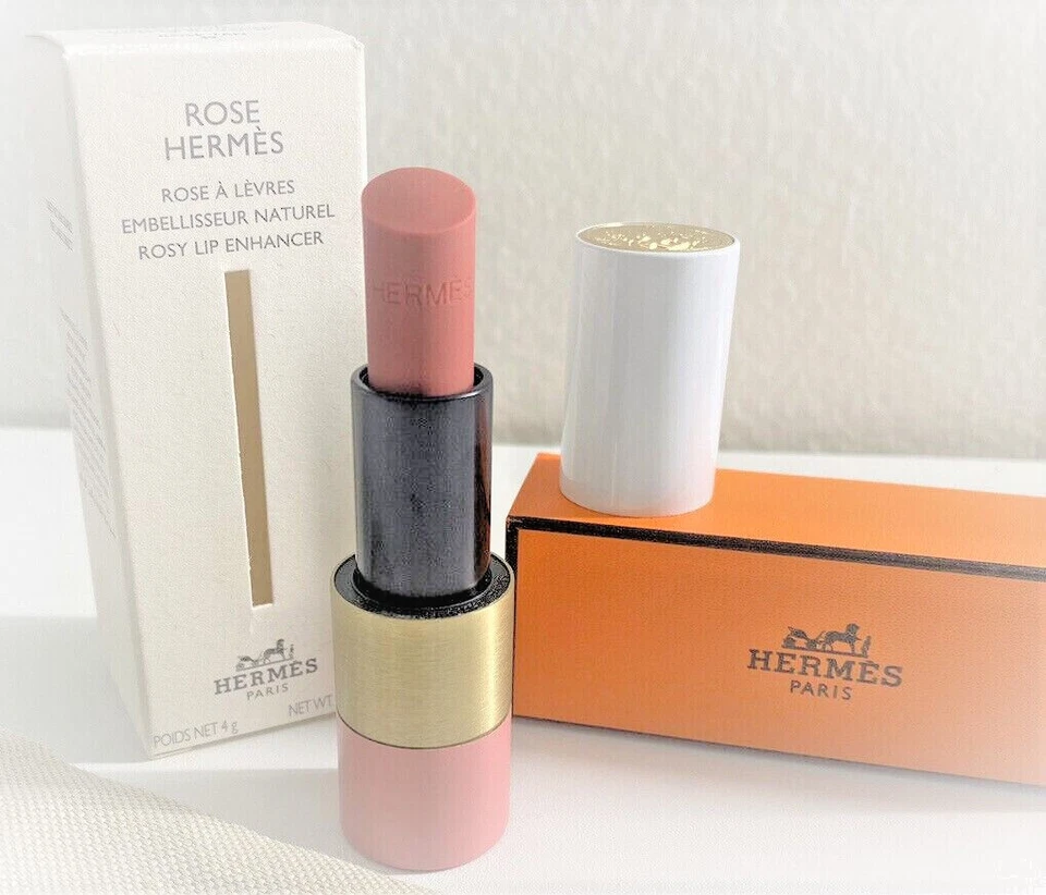 HERMES Rose Tan Abricote D'ete 30 49 14 21 Rosy Lip Enhancer lipstick Reviver - Image 3 of 4