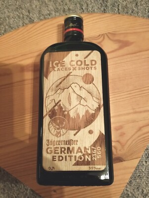 Jägermeister Holzetikett ICE Cold