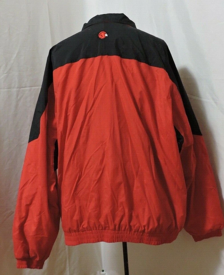 Matco Tools Coat Jacket Good As Gold Black Red Full Zip Windbreaker Sz 2XL Men's - Image 3 of 4