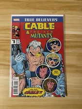 True Believers: Cable and New Mutants #1 (Marvel Comics June 2017)