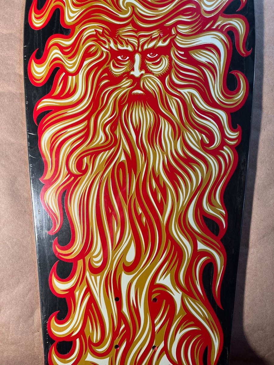 Santa Cruz Jason Jessee Raised Ink Sun God Skateboard Deck Jim