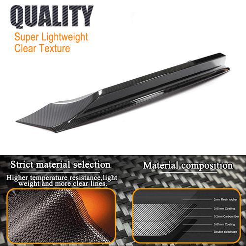For Porsche 911 991 Carrera 4 S 4S Rear Trunk Wing Boot Spoiler Lip Carbon Fiber - Bild 8 von 12