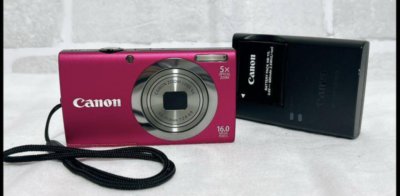 Excellent ] Canon PowerShot A2300 HD Red Digital Camera English
