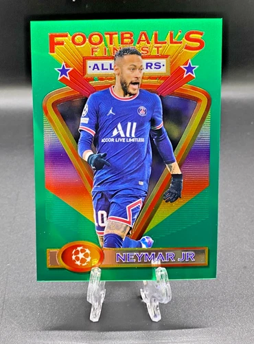 2021-22 Topps Finest Flashbacks NEYMAR JR Jumbo Box Topper #64 AllStars UEFA UCL