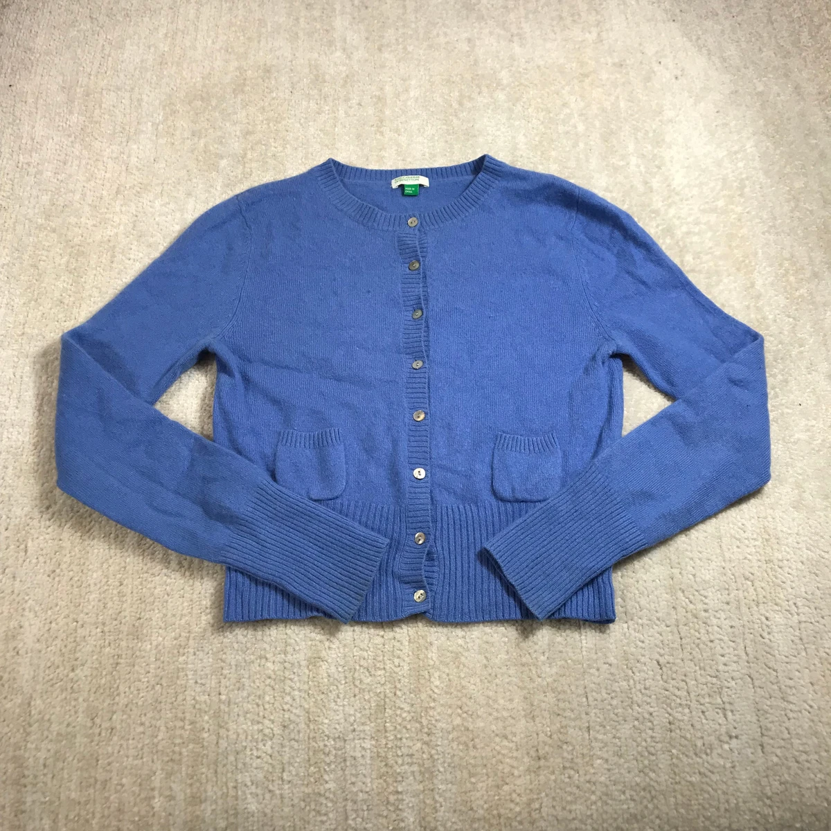 Benetton cashmere deals cardigan