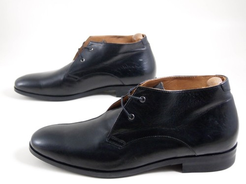 Navyboot Chukka Ankle Boots Black 