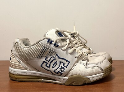 Rare DC Versatile Skate Shoes Men s Size 12 US Blue White