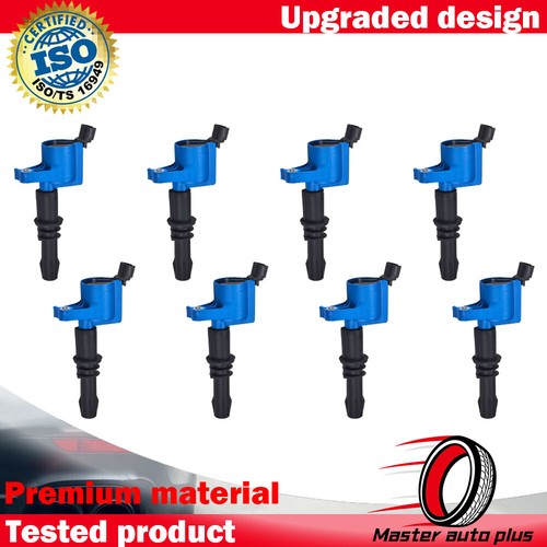 (8) FD508 Blue Ignition Coil For 20052013 Ford E350 Super Duty