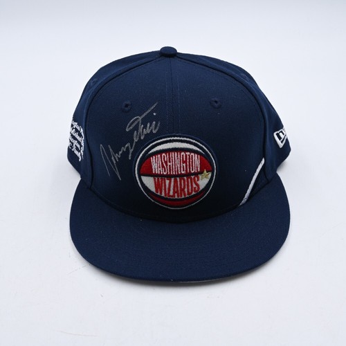 2022 NBA Draft Class - Autographed Hat Johnny Davis Washington Wizards