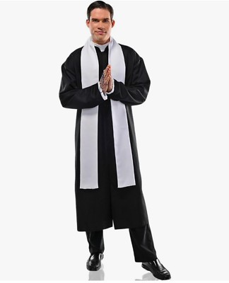 Amscan Father Priest Catholic Adult Standard Size Mens Halloween Costume