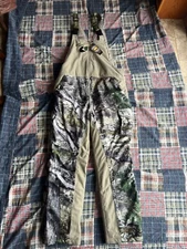New With Tags Yukon Gear Mossy Oak Camo Insulated Hunting Overalls Size Large
