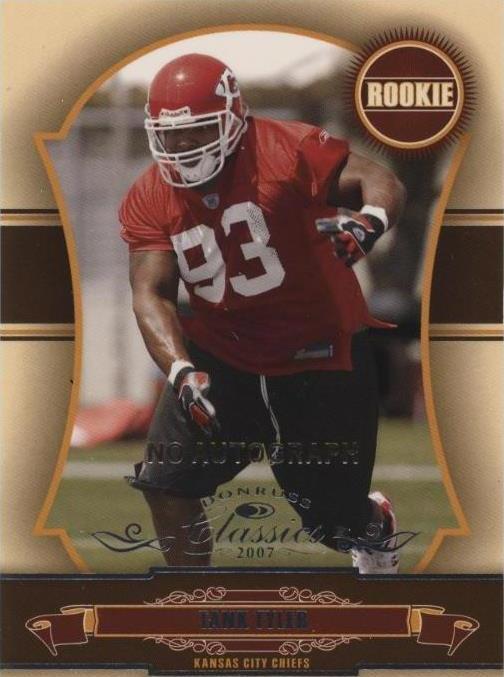 Tank Tyler 2007 Donruss Classics - Rookie Tank Tyler #233 /499 (AU, RC) for sale ...