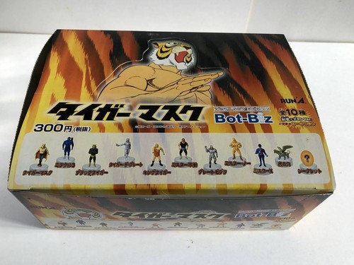 12 Figure Gasha Gashapon L'UOMO TIGRE TIGER MAN MASK BOTTLE CAP Bot-Biz Runa' jp - Foto 3 di 12