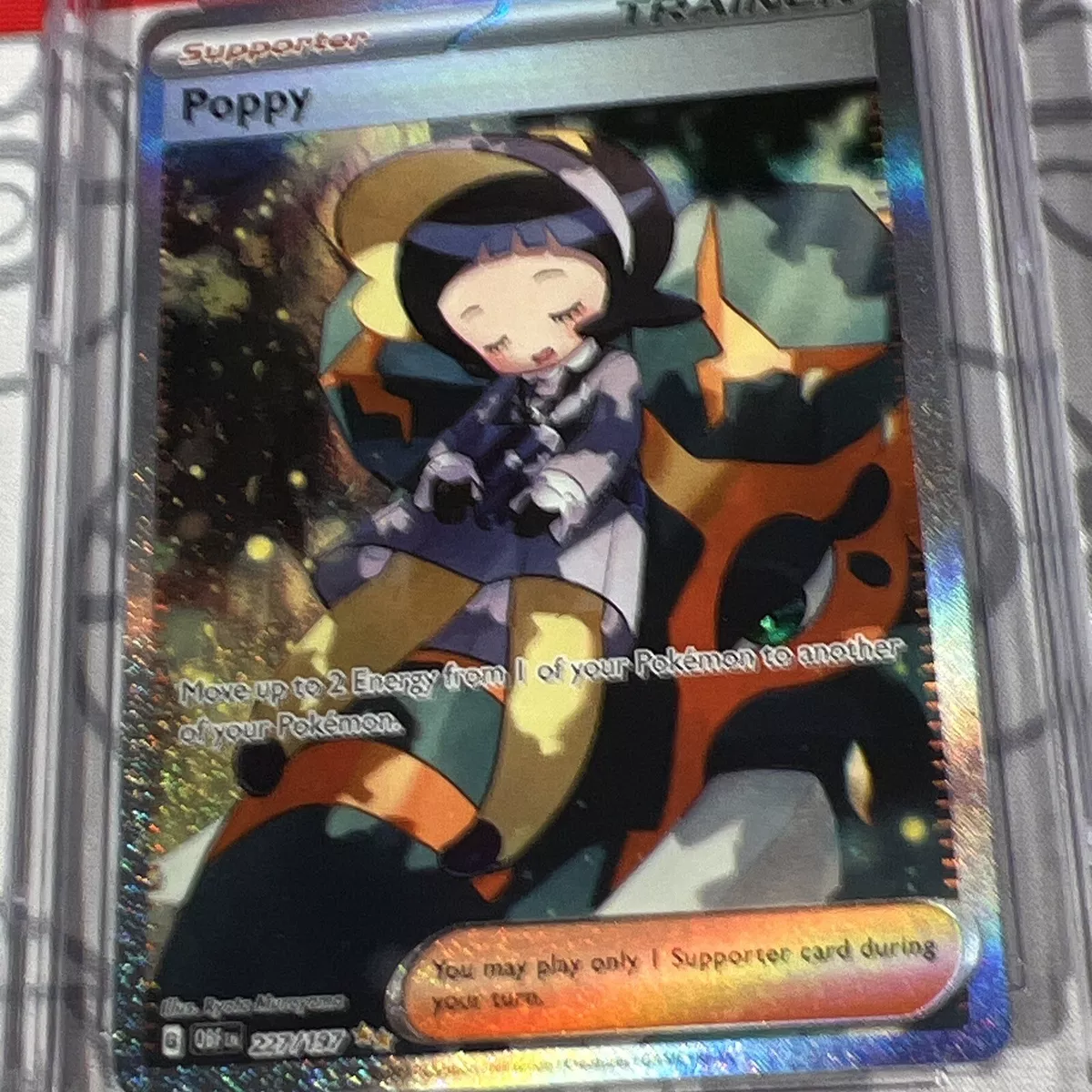 Poppy 2023 Scarlet & Violet: Obsidian Flames Ultra Rare #220/197 Price  Guide - Sports Card Investor