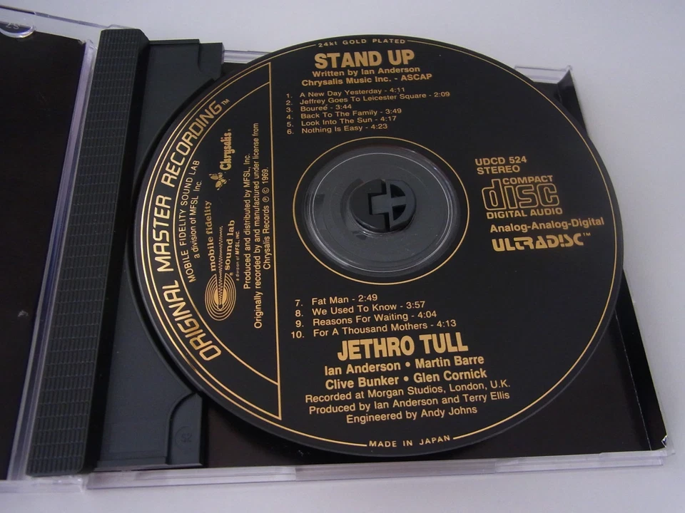 Jethro Tull / Stand Up MFSL CD ( 24 Karat Gold ) Japan - Bild 3 von 4