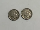 1934 Buffalo Nickel Pair – Two 5¢ Coins – Vintage U.S. Coin Lot