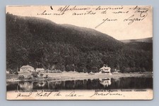 Vintage French Postcard GERARDMER Grand Hotel du Lac Vosges 1900s