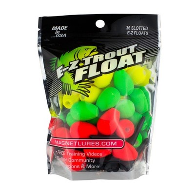 E-Z Trout Float Fishing Bobbers, Easy Depth Adjustment, Ideal To Drift Small ...