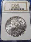 1902-O Morgan Dollar : NGC MS64. Flashy Blast White PQ!!!