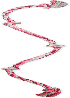 Mammoth Flossy Chews Color Rope Tug   Premium Cotton-Poly Tug Toy for Dogs   Int