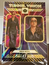 2025 Panini Donruss WNBA Tunnel Vision Holo /99 Nika Muhl #14 Seattle Storm
