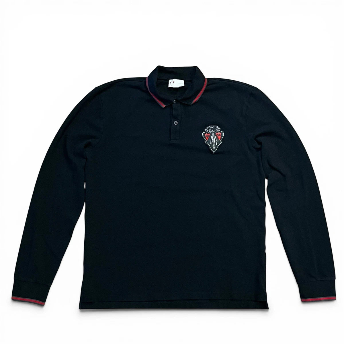 Gucci Long Sleeve Black Shirts for Men for sale | eBay
