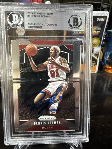 2019-20 Panini Prizm Dennis Rodman Autograph WWE Hall Of Fame