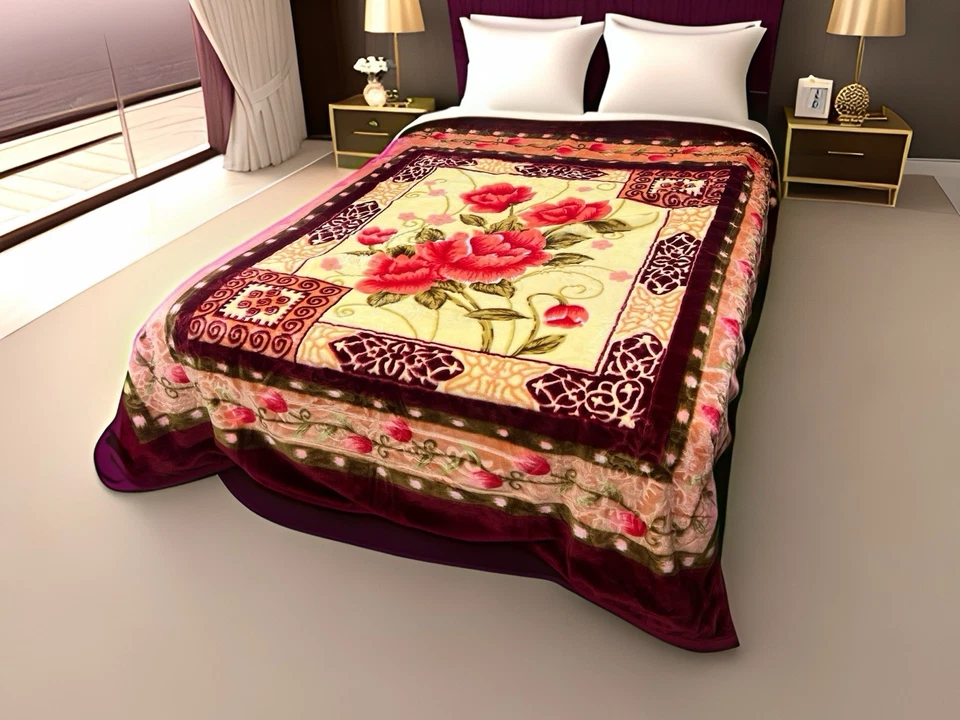 "Nueva manta reversible estilo visón de 2 lados súper suave tamaño queen 75X87"" 6,5 libras" Foto 3 de 4