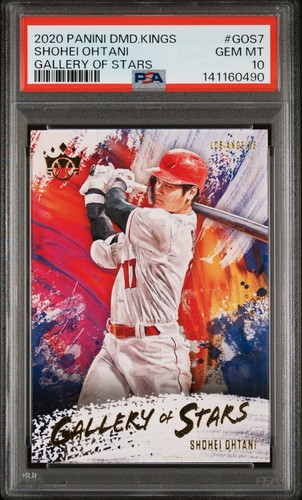2020 DIAMOND KINGS GALLERY OF STARS #GOS7 SHOHEI OHTANI PSA 10