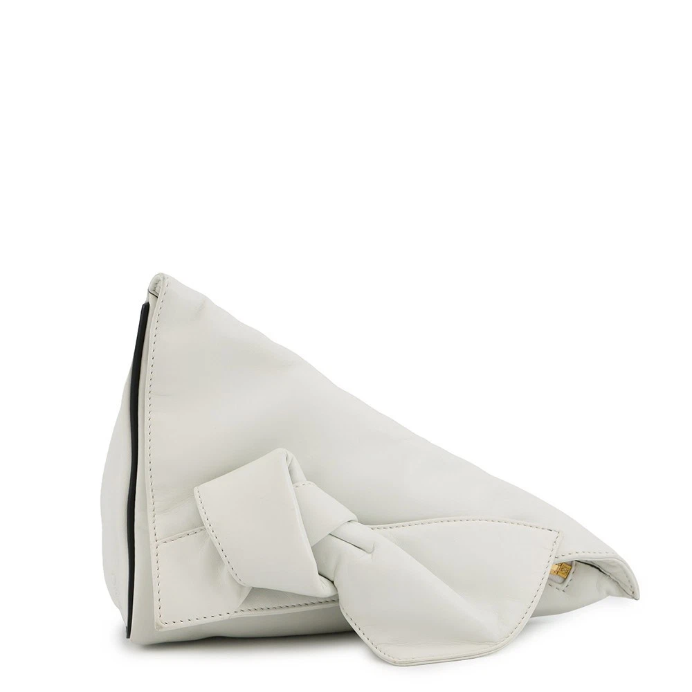 Loewe — LOEWE Ribbon Handbag Leather White 332.82.K78