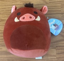 NEW Squishmallows Disney Pumbaa The Lion King 8” Inch Squishmallow Kelly Toys