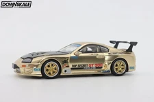 Pop Race Toyota Supra Top Secret GT300 Chrome Gold PR640277
