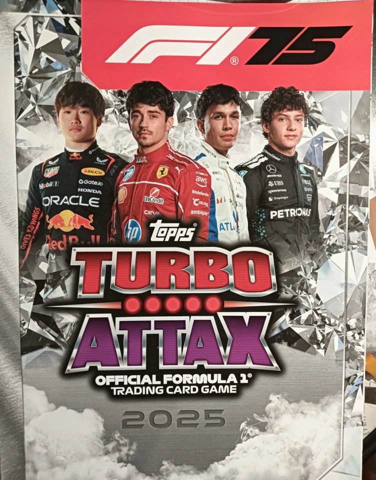 F1 TURBO ATTAX 2025 LIMITED EDITION-TOPPS CARDS FORMULA 1 2025