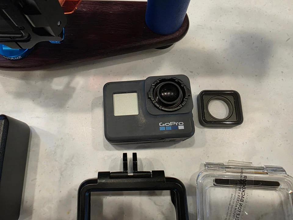 Diving Tray / Stabilizer Rig / With GoPro Hero 6 & Dual BigBlue AL1200WP Lights - Image 3 of 4