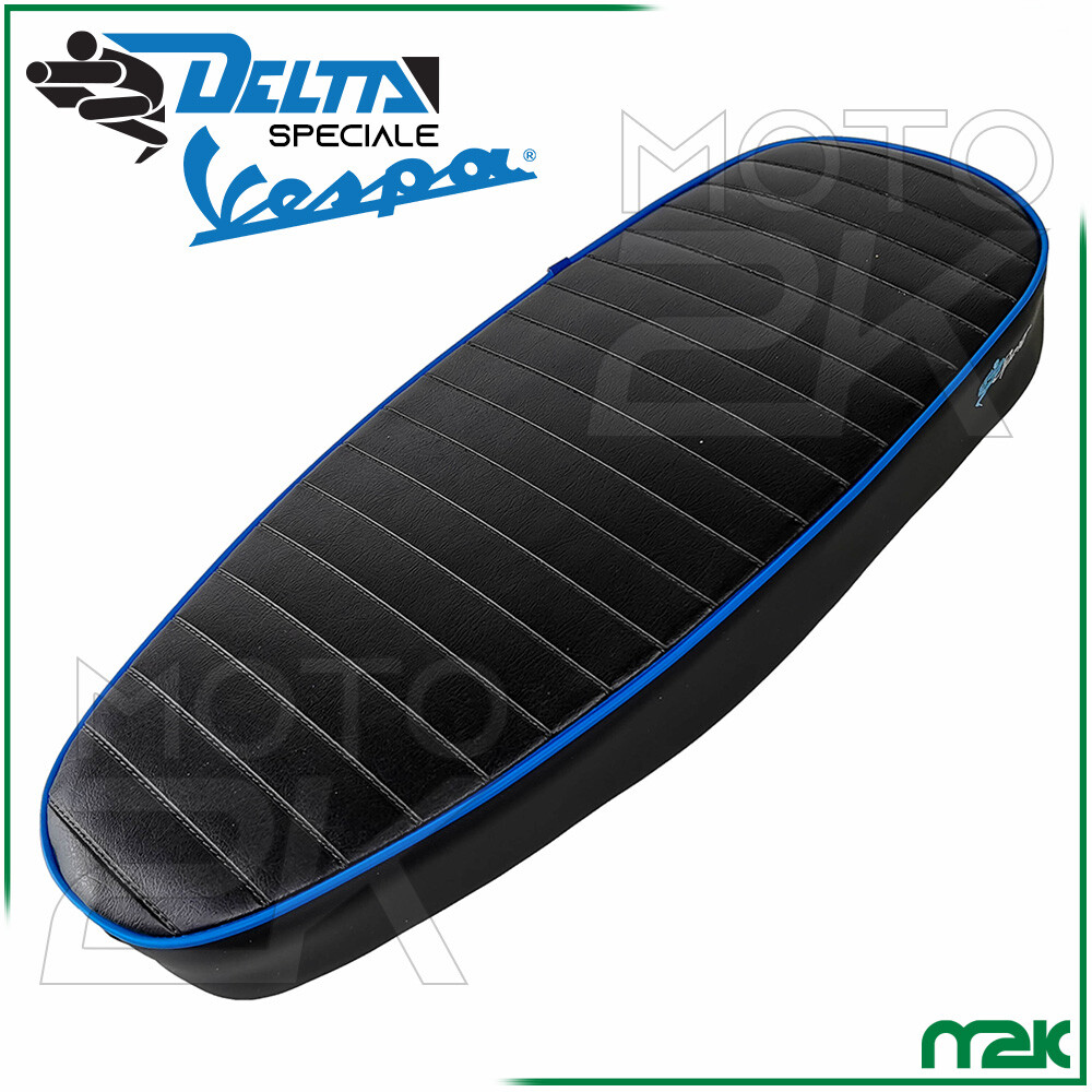 Sella Lunga Nera Per Vespa 50 Special - In Ecopelle Made In Italy - Foto 7